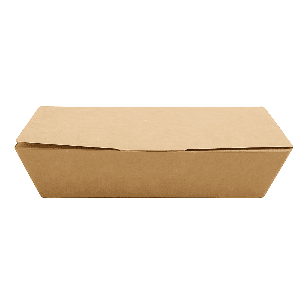 Large Kraft Nested Takeaway Box (224.5x95x60mm)