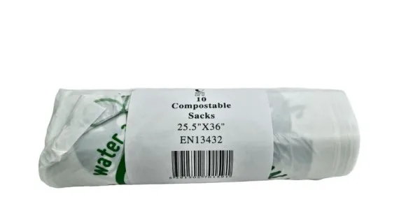 earth2earth Clear Compostable Sack (65 X 91cm)