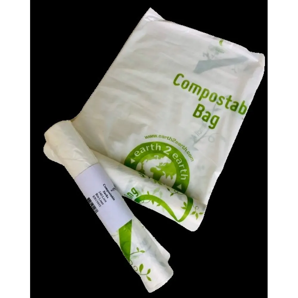 earth2earth 240l Compostable Bin Liner (114 X 143cm)