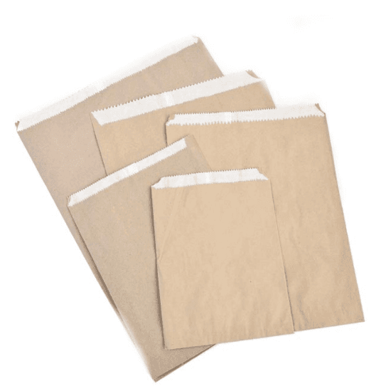 Brown Lined Bag (3lb) (8.6x11")