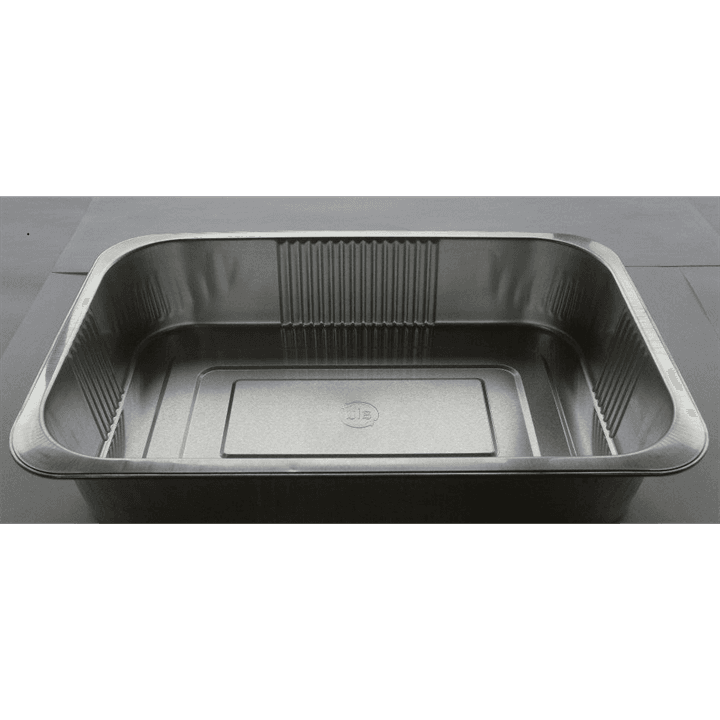 Silver Aluminium Smoothwall Tray (260x177x50mm)