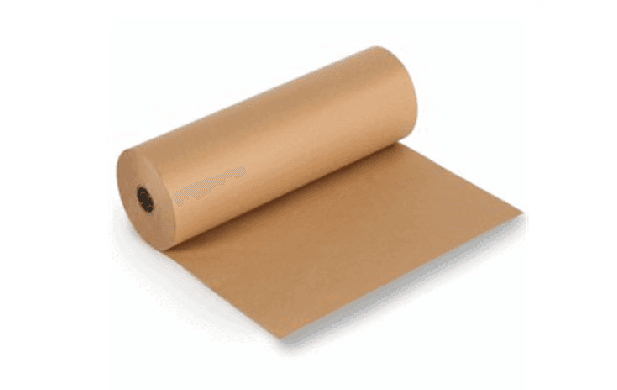 Brown Ribbed Kraft Paper Roll (450mm x 225m)