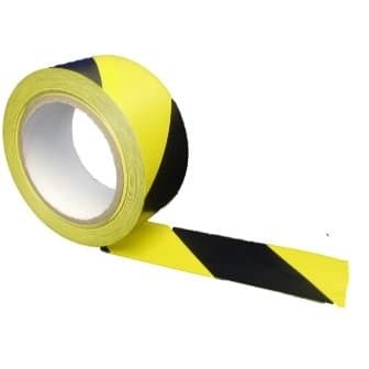 Yellow and Black Floorline Tape (50mm x 33m)