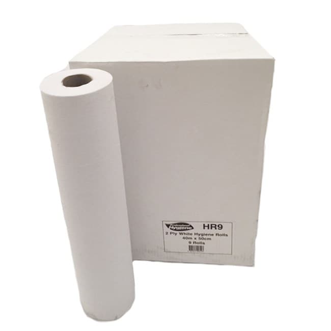 White Hygiene Roll 2ply (20")