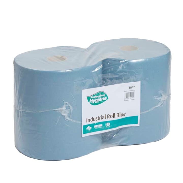 Blue Industrial Roll (2ply, 300m)