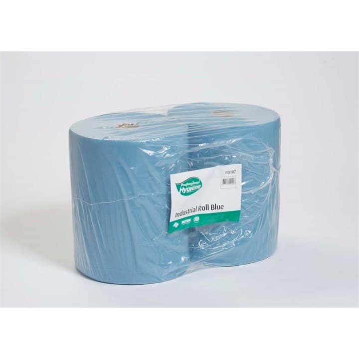 Blue Industrial Roll (2ply, 400m)