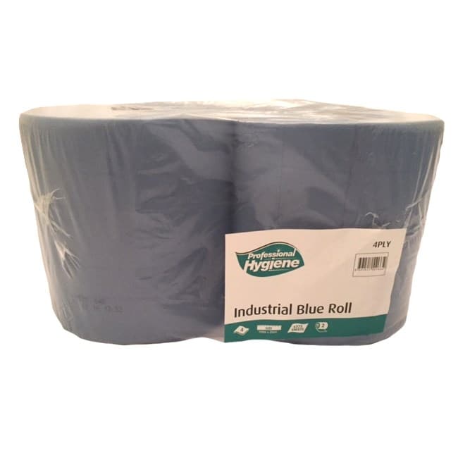 Blue Industrial Roll (4ply, 150m x 280mm)