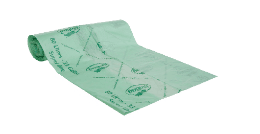 Green Compostable Refuse Sack (80L)