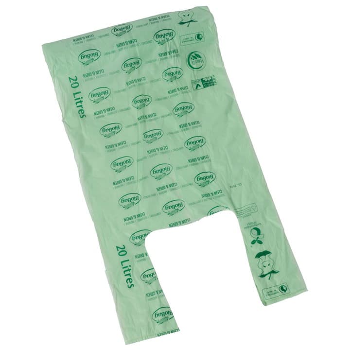 Green Compostable Biobag (20L 420x420mm)