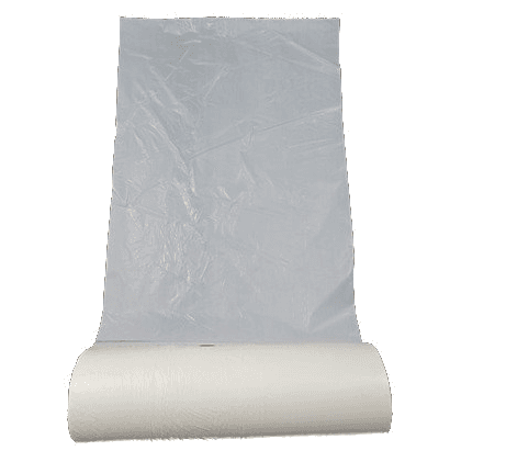 White HD Pedal Bin Liner (11x17x18", 32 Gauge)