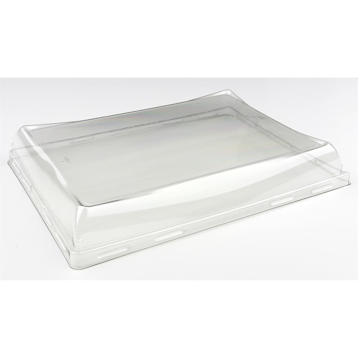 Clear Rectangular Platter Lid (160 x 222 x 35mm)