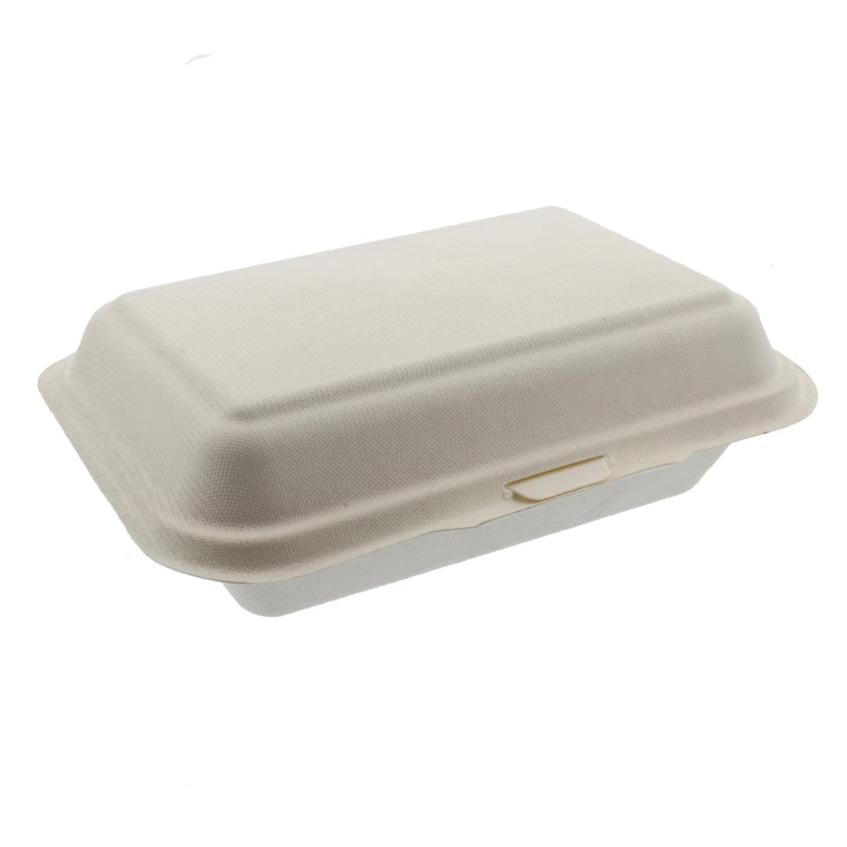Bagasse Clamshell Box ( 9x6x3")