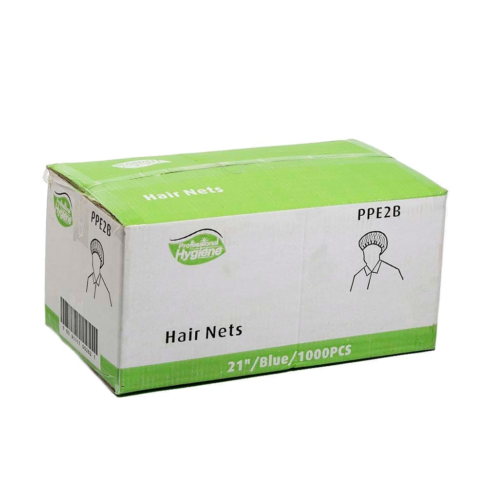 Blue Nylon Hairnets
