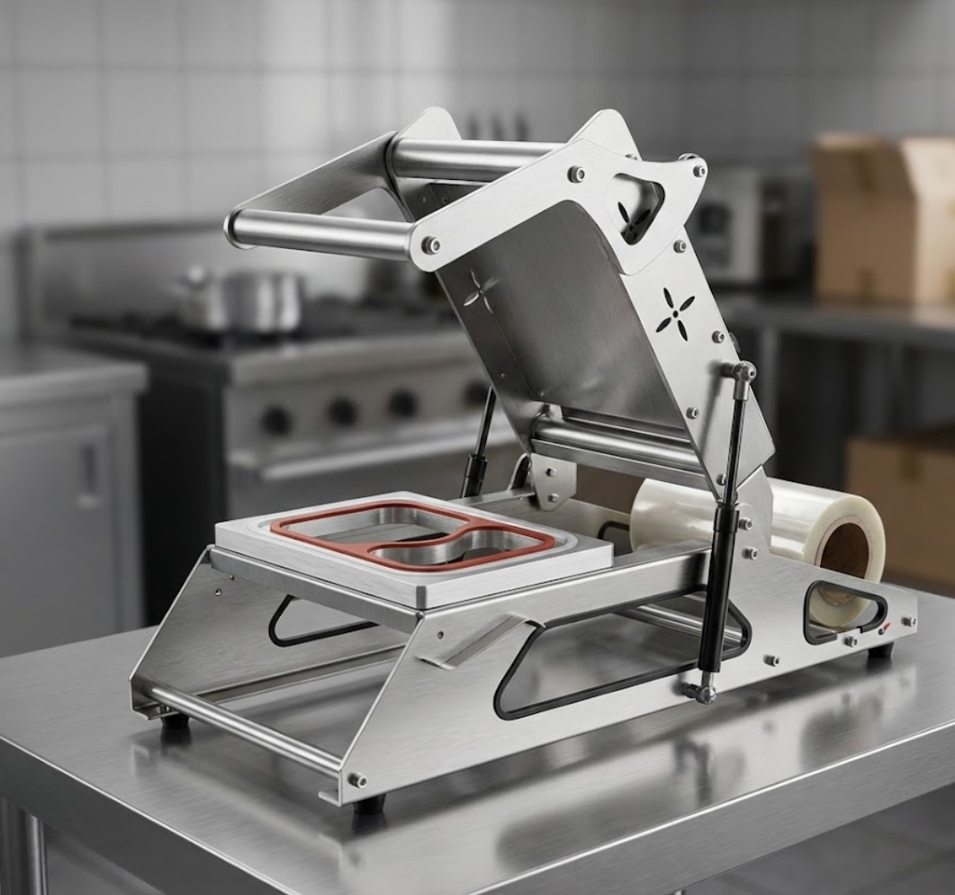PrestoPak Manual Tray Sealer for Meals on Wheels